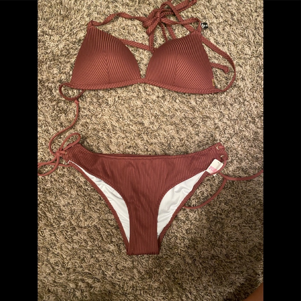 Pink bikini
